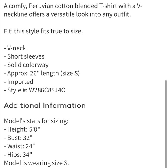 💕HP💕White Rag & Bone v neck tee - Picture 12 of 12